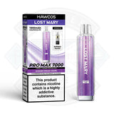 Lost Mary x Hawcos Pro Max 7000 Refillable Kit - £7.99 (Mix Boxes Available)