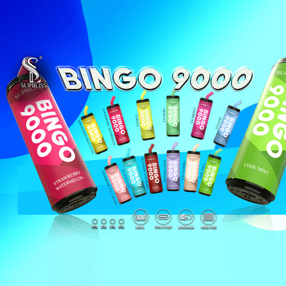 SUPBLISS Bingo 9000 Puffs -  £8.49