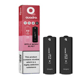 4 in 1 Quadro 2400 Puffs Replacement Pods Box of 10 - Vaperdeals