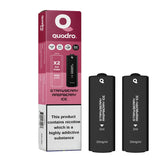 4 in 1 Quadro 2400 Puffs Replacement Pods Box of 10 - Vaperdeals