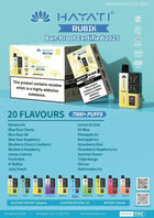 Hayati Rubik 7000 Prefilled Vape Kit - £8.99