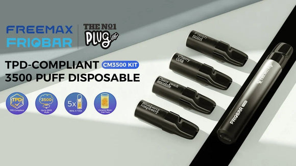 Freemax Friqbar CM3500 Puffs Pod Kit - £1.99 | UK Vape Deals