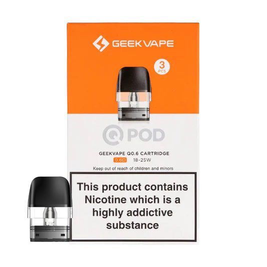 Geekvape Q Pods Cartridges Pack of 3