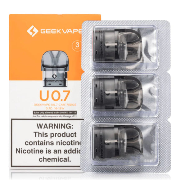 Geekvape U Replacement Pods - 3pack