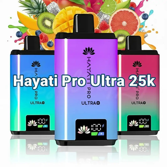 Hayati Pro Ultra+ 25000 Puffs - £8.99| UK Vape Deals