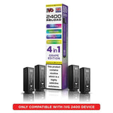 IVG 2400 Reload 4 in 1 Prefilled Pods | Box of 5