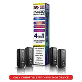 IVG 2400 Reload 4 in 1 Prefilled Pods | Box of 5