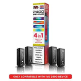 IVG 2400 Reload 4 in 1 Prefilled Pods | Box of 5