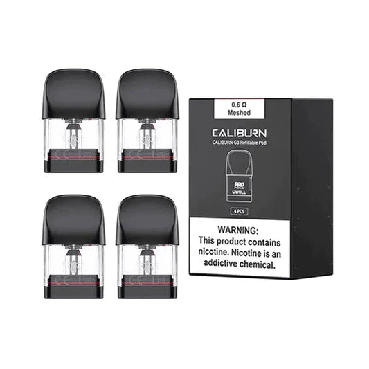 Uwell Caliburn G3 Replacement Pods - Pack of 4