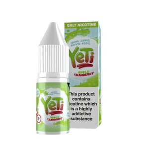 Yeti 10ml Nic Salt (Pack of 10) - Vaperdeals