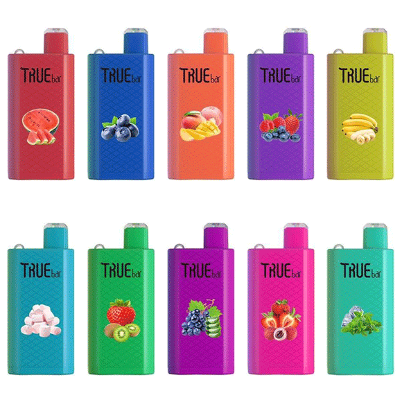 True Bar Squid Box 5200 Puffs box of 10 - £11.99