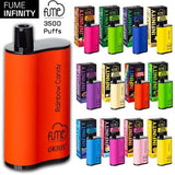 Fume Infinity 3500 Puffs Box of 10 - £14.99 | UK Vape Deals