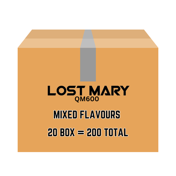 Lost Mary QM600 Disposable Vape - Full Carton - Mixed Flavour