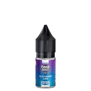 PUKKA JUICE - BLACKBERRY LIME - 10ML NIC SALT - BOX OF 10