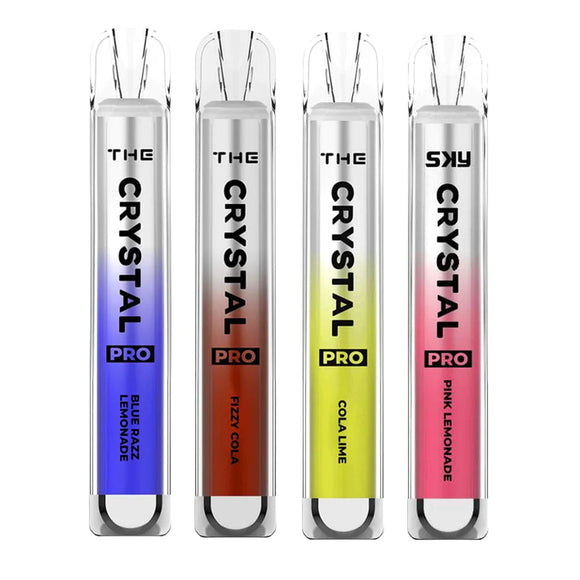 The Crystal Pro 600 Disposable Vape Pod Box of 10 | UK Vape Deals