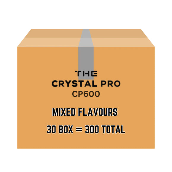 The Crytsal CP600 Disposable Vape - Full Carton - Mixed Flavour