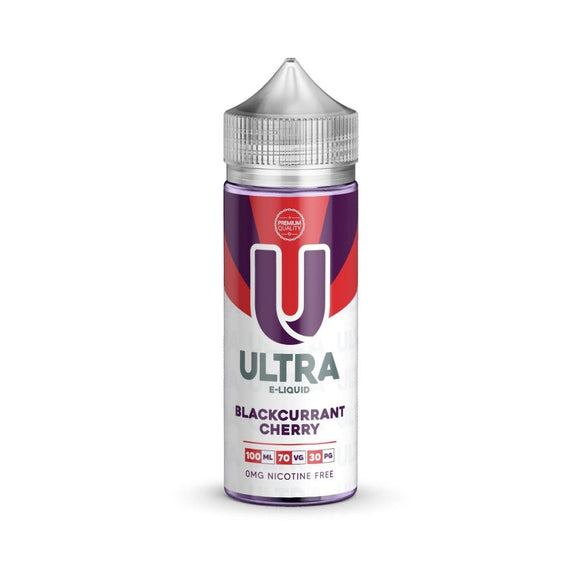 Ultra E-liquid - Blackcurrant Cherry - 100ml